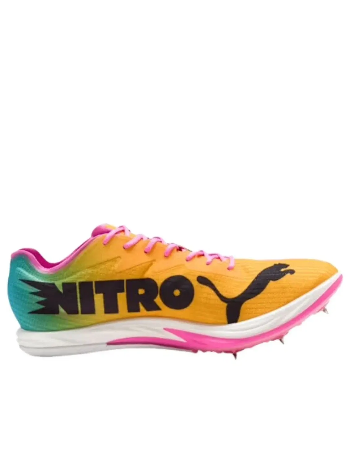 Мужские кроссовки для бега с шипами Nitro Elite PUMA — изображение 5 из 5, розовый