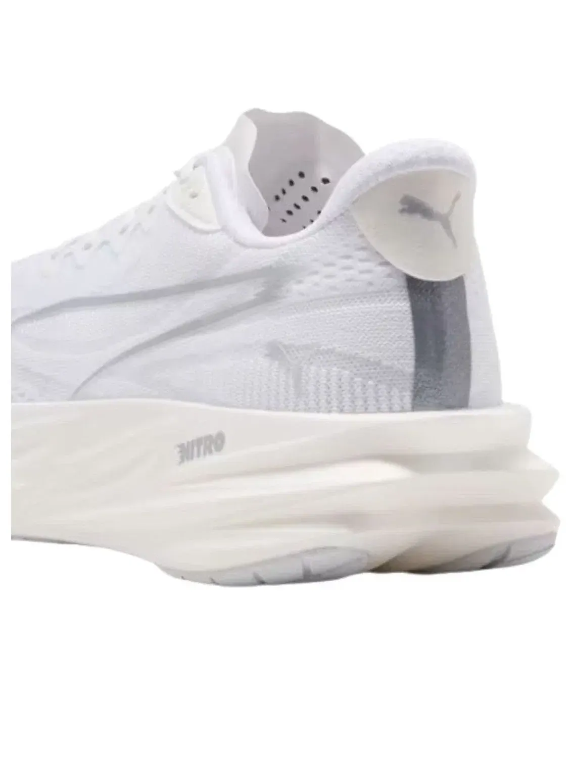 Мужские кроссовки для бега с верхом из сетки Deviate Nitro PUMA — изображение 5 из 5, белый