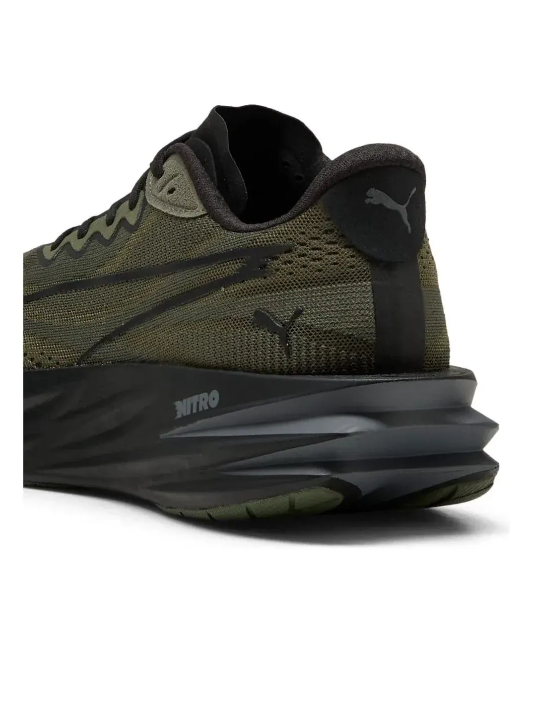 Мужские кроссовки для бега Deviate Nitro PUMA — изображение 4 из 6, зеленый