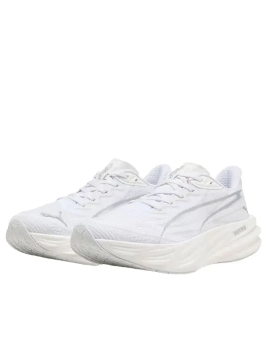 Женские кроссовки для бега Deviate Pure Nitro PUMA — изображение 2 из 5, белый