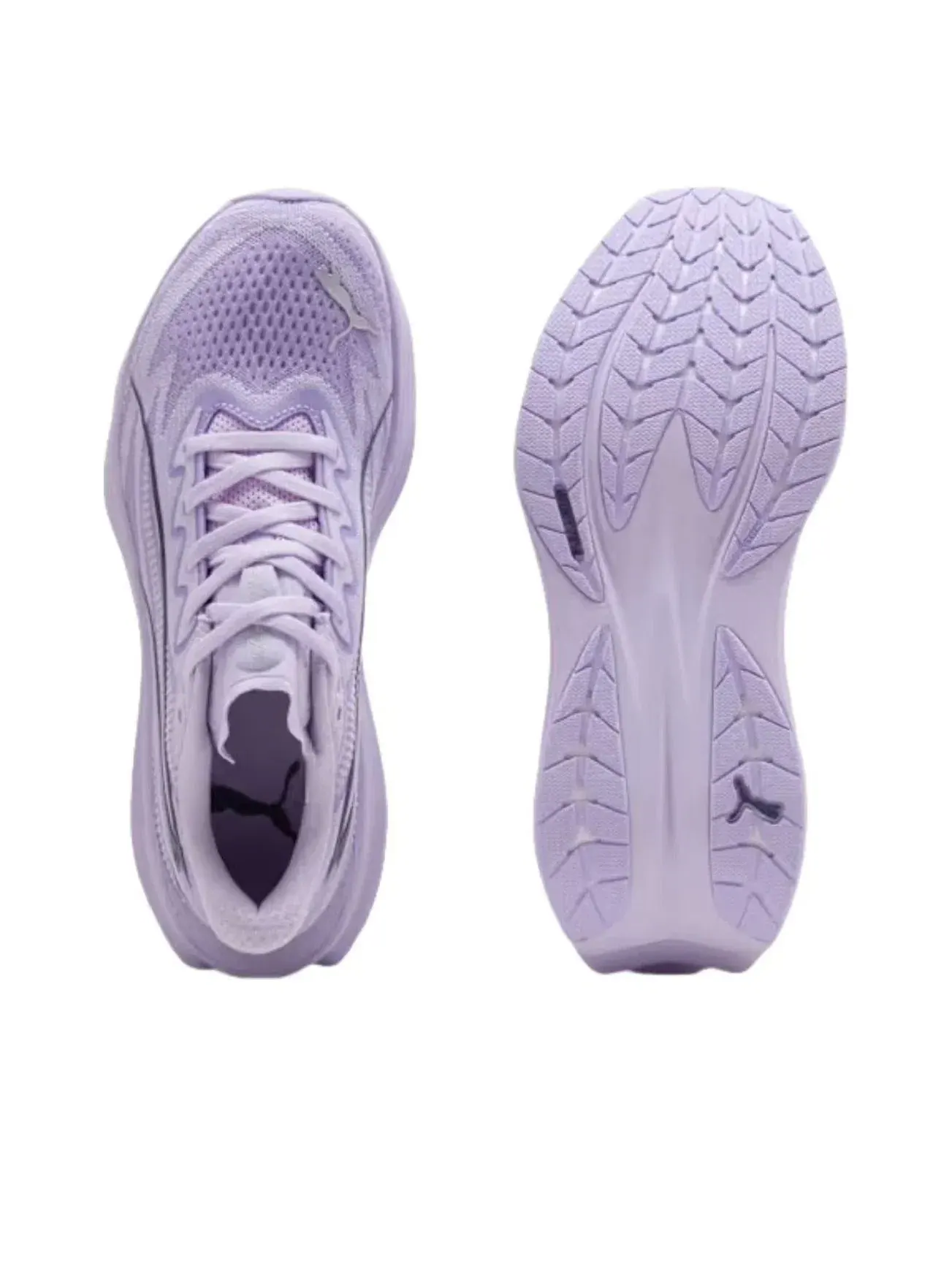 Женские кроссовки для бега с сетчатым верхом PUMA Deviate Pure Nitro Light Lavender Inky Depths — изображение 3 из 5