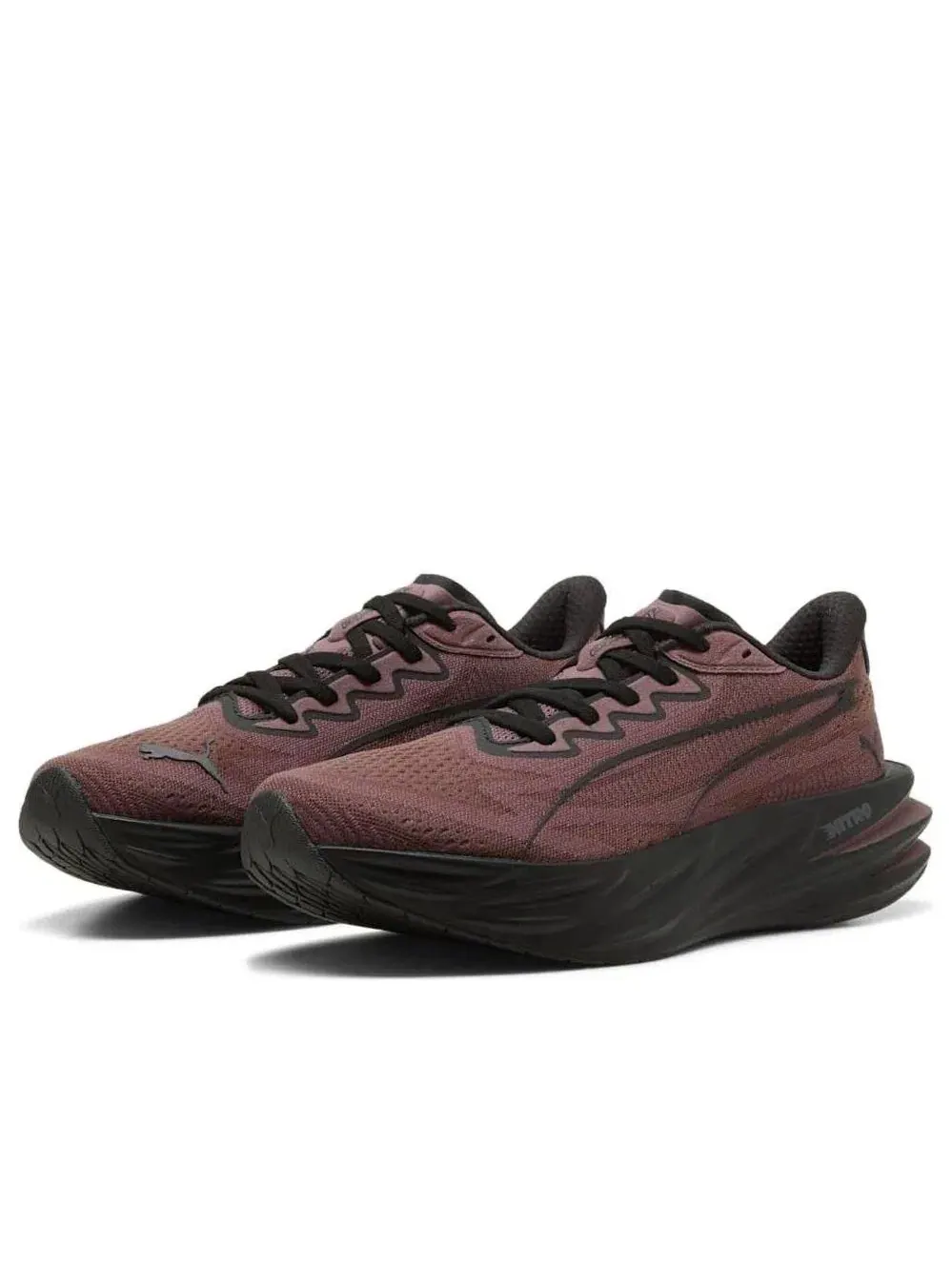 Женские кроссовки для бега Deviate Nitro PUMA — изображение 2 из 5, коричневый