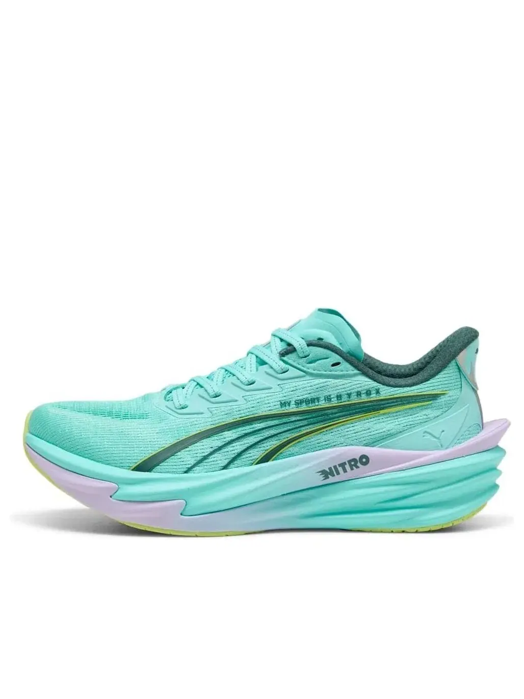 Женские кроссовки для бега с технологией Nitro Deviate Nitro 4 PUMA — изображение 1 из 6, бирюзовый