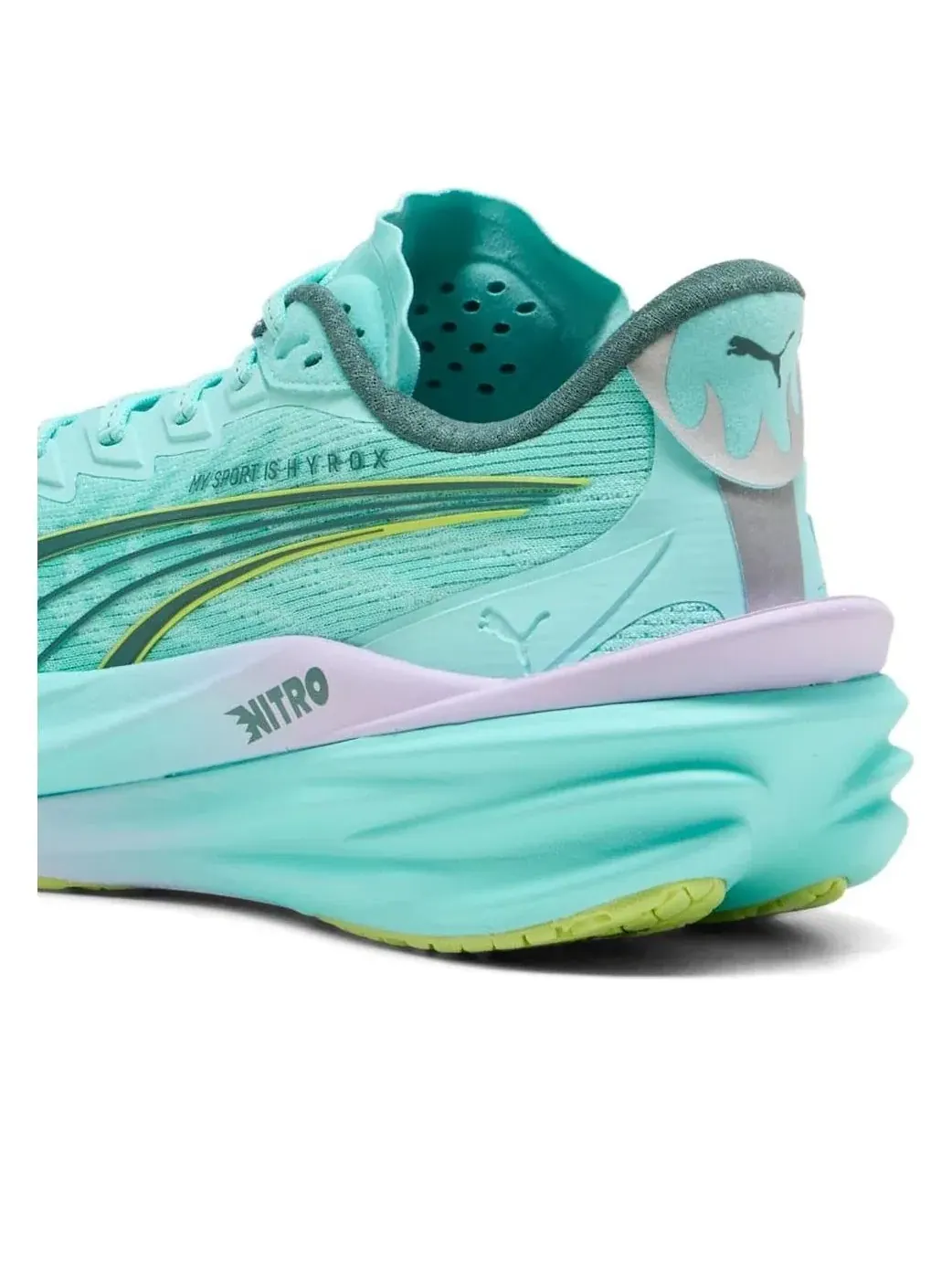 Женские кроссовки для бега с технологией Nitro Deviate Nitro 4 PUMA — изображение 4 из 6, бирюзовый