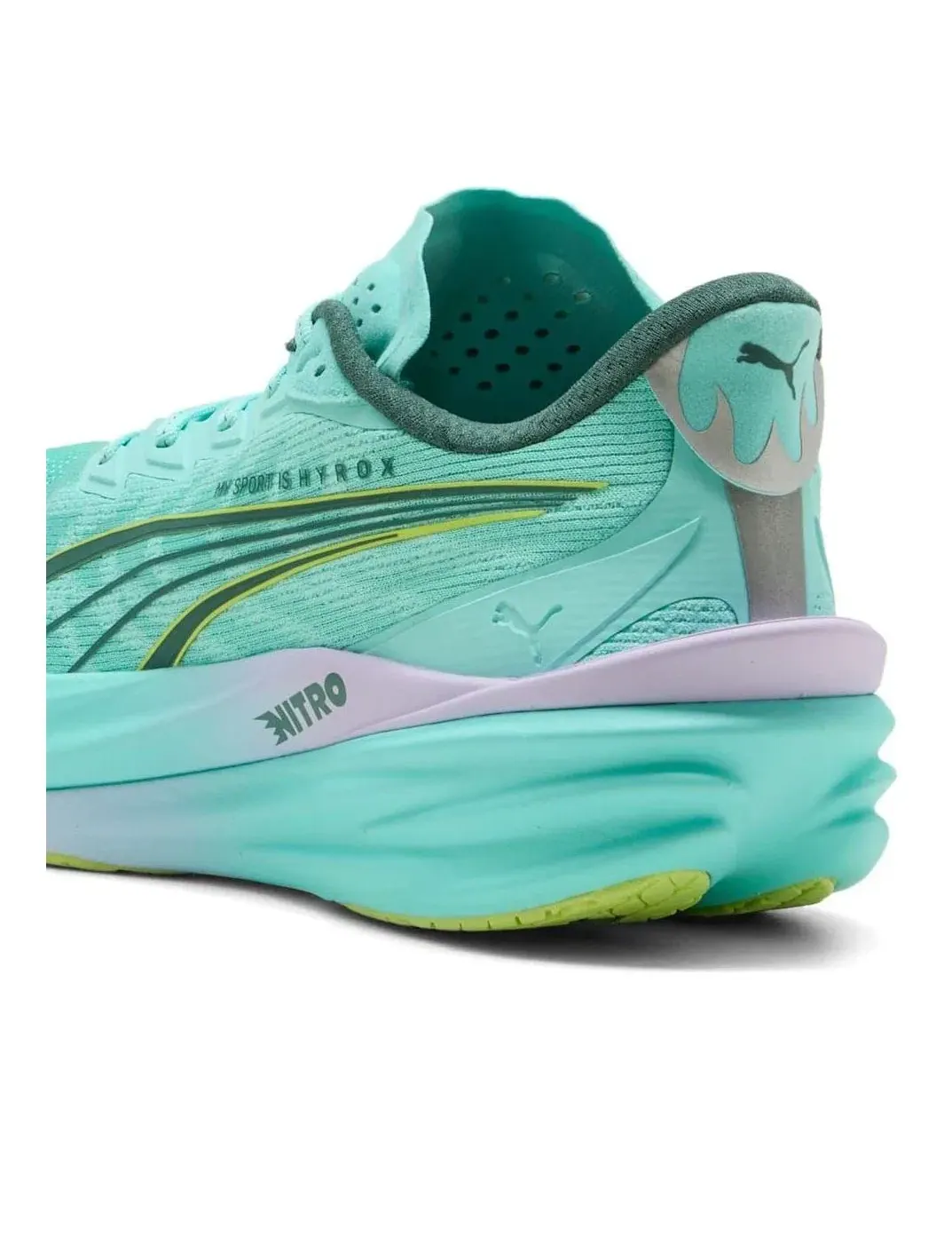 Мужские беговые кроссовки с технологией Nitro Foam Deviate Nitro 4 PUMA — изображение 4 из 6, бирюзовый