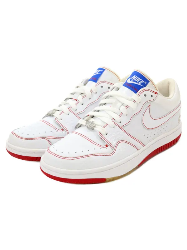 Кроссовки court force low 'mighty crown' Nike — изображение 2 из 3, белый/белый-красный
