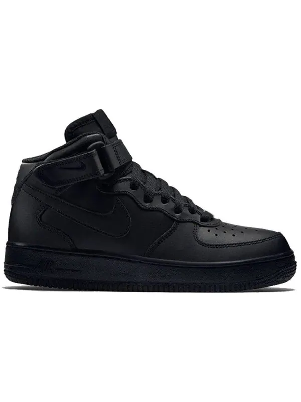 Кроссовки air force 1 mid Nike — изображение 2 из 4, черный