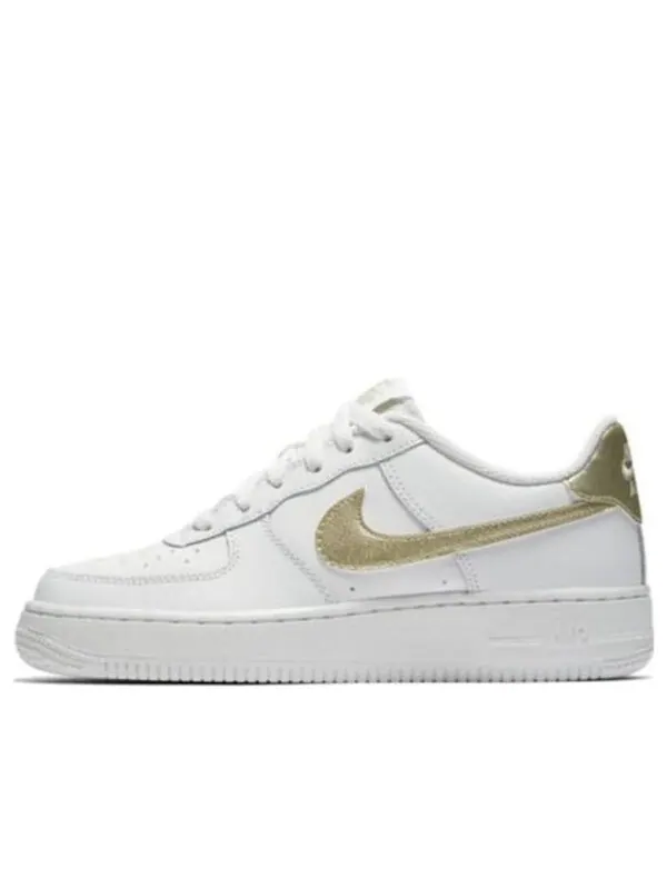 Кроссовки Air Force 1 Nike — изображение 1 из 4, белый/золотистый