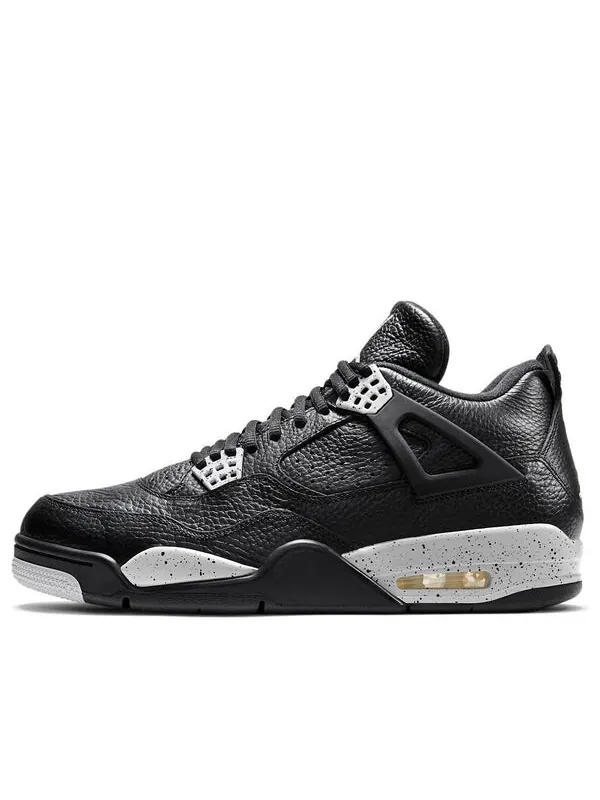 Кроссовки 4 retro ls 'oreo' 2015 Air Jordan — изображение 1 из 4, черный/серый-черный