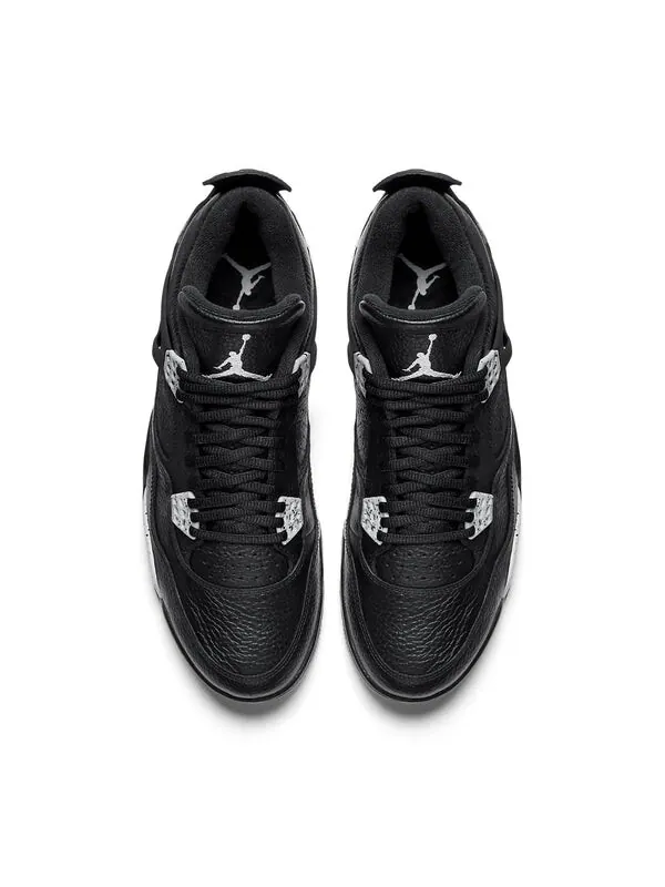 Кроссовки 4 retro ls 'oreo' 2015 Air Jordan — изображение 2 из 4, черный/серый-черный