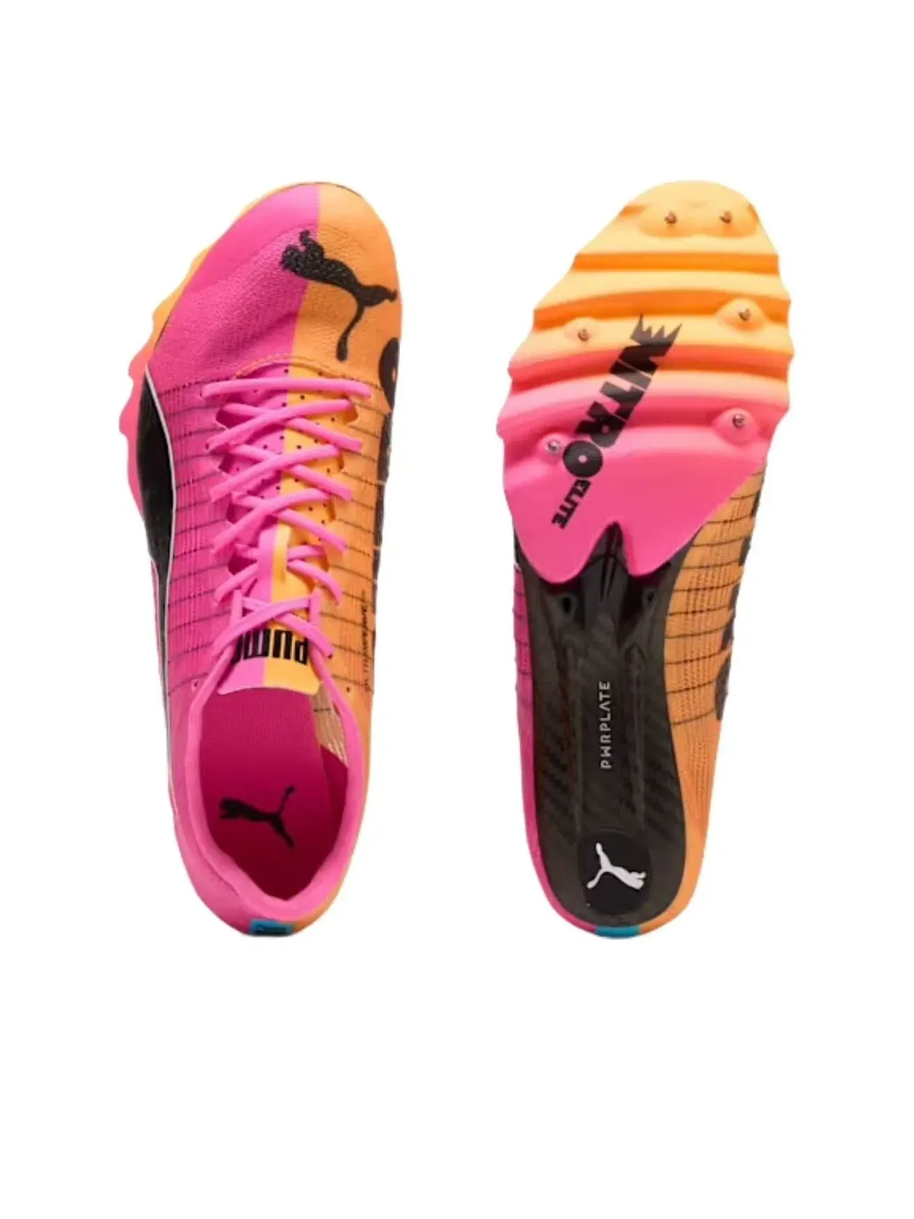 Мужские кроссовки для бега с шипами PUMA Berserker Nitro Elite 2 — изображение 3 из 5, розовый