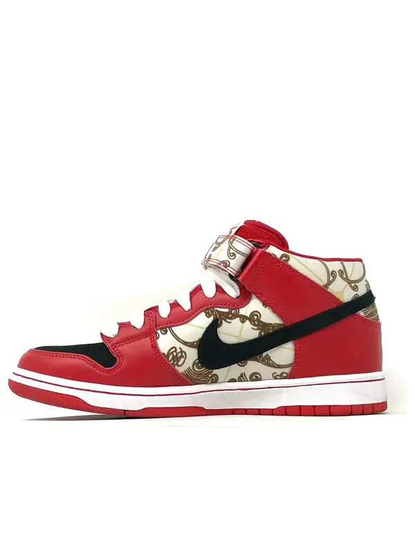 Кроссовки sb dunk mid Nike — изображение 1 из 2, светлый/черный