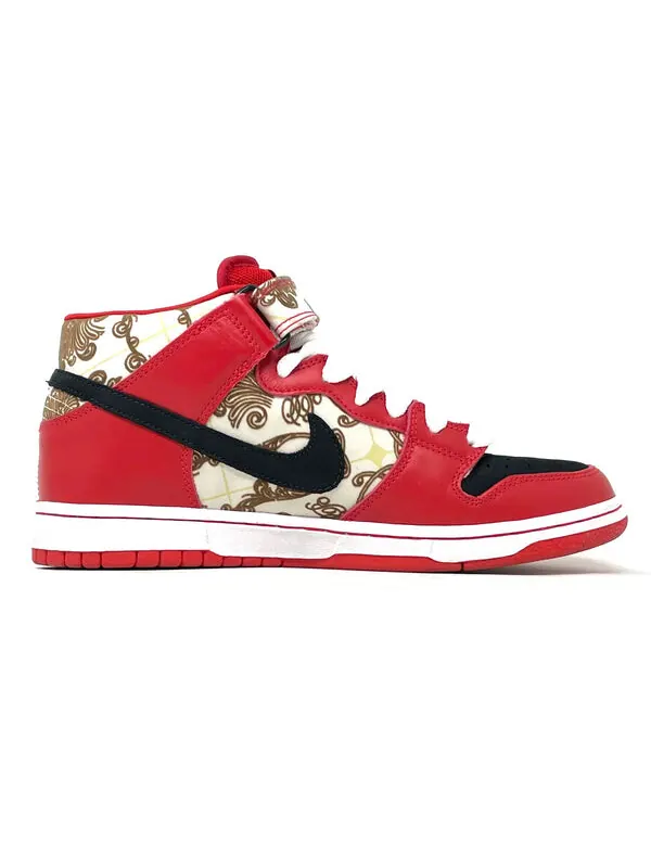 Кроссовки sb dunk mid Nike — изображение 2 из 2, светлый/черный