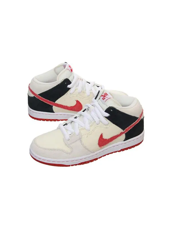Кроссовки x street fighter sb dunk mid pro Nike — изображение 3 из 4, белый