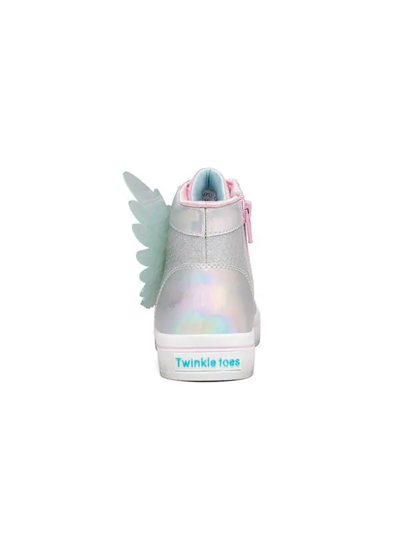 Кроссовки twi-lites 2.0 'silver pink' Skechers — изображение 4 из 4, серебристый/розовый
