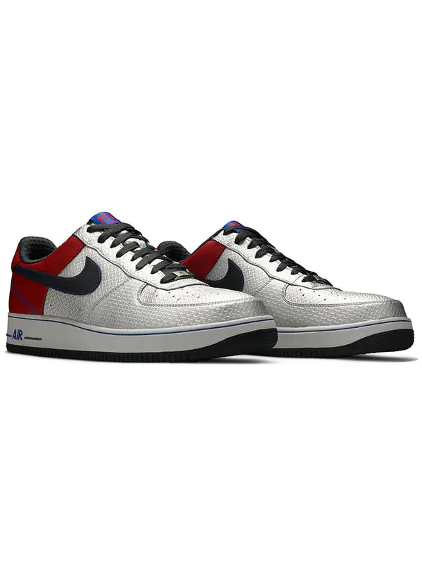 Кроссовки air force 1 premium 07 jones 'original six' Nike — изображение 3 из 4, серебряный