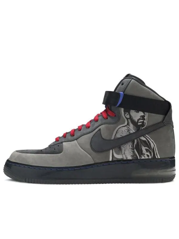 Кроссовки air force 1 hi supreme 07 рашид Nike — изображение 1 из 4, черный/коричневый