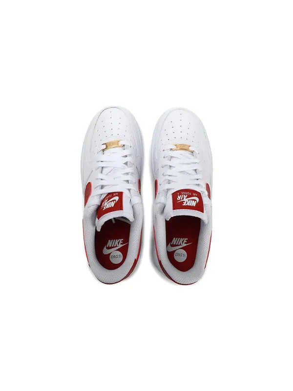 Кроссовки air force 1 '07 'white noble red' Nike — изображение 3 из 4, белый/красный