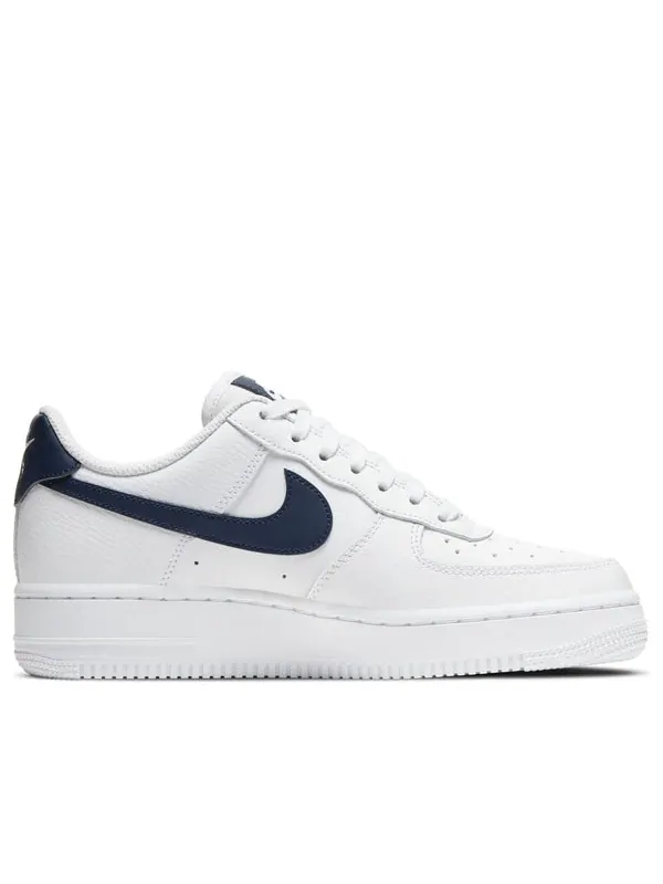 Кроссовки air force 1 white midnight navy' Nike — изображение 2 из 4, белый