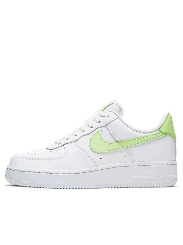 Кроссовки air force 1 '07 'white barely volt' Nike — изображение 1 из 4, белый/зеленый