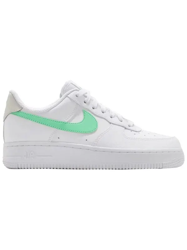 Кроссовки air force 1 white green glow' Nike — изображение 4 из 4, белый