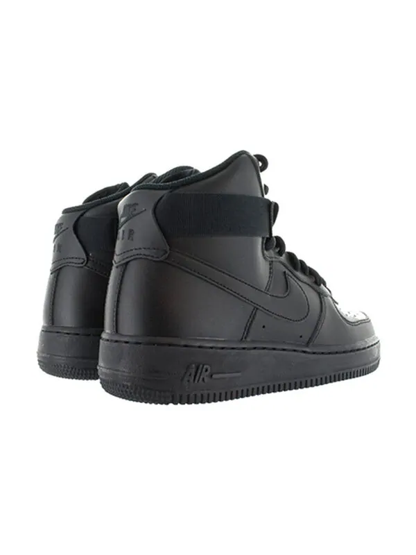 Кроссовки air force 1 high '07 'triple black 2017' Nike — изображение 4 из 4, черный