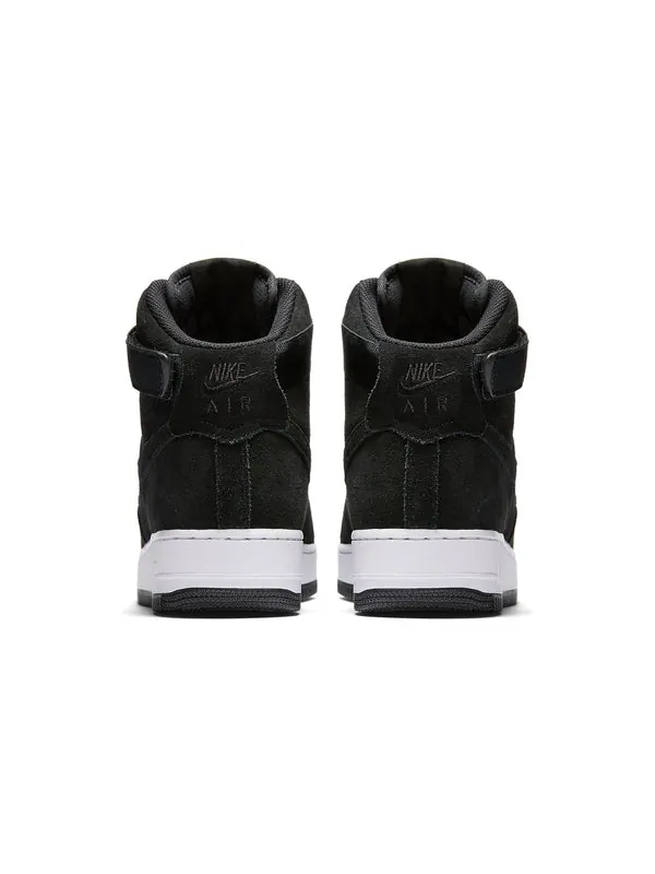 Кроссовки air force 1 high '07 'triple black suede white' Nike — изображение 4 из 4, черный/белый