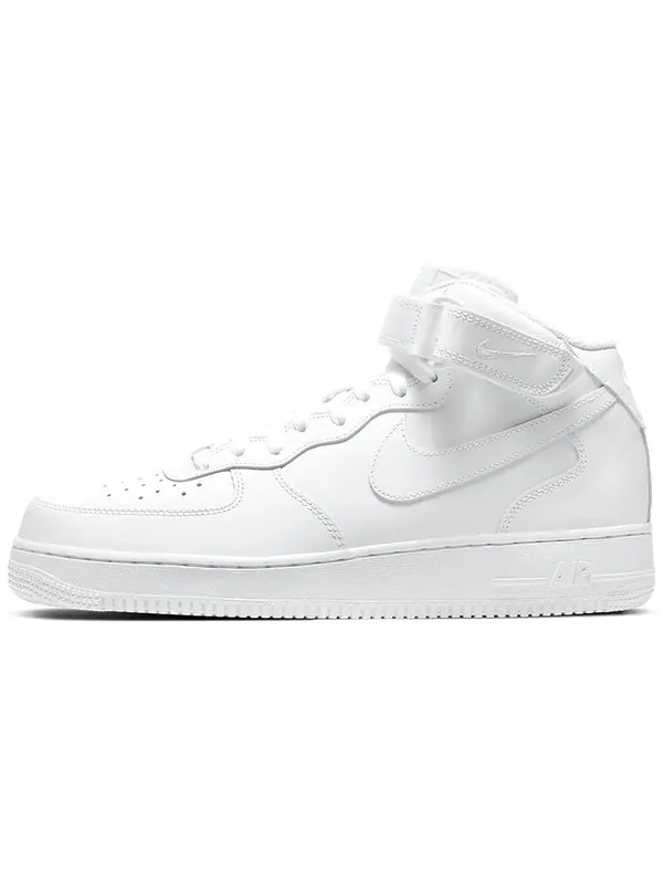 Кроссовки air force 1 mid '07 'white' Nike — изображение 2 из 4, белый