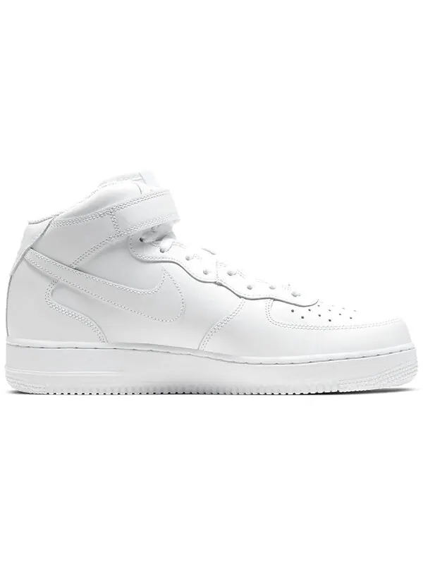 Кроссовки air force 1 mid '07 'white' Nike — изображение 3 из 4, белый