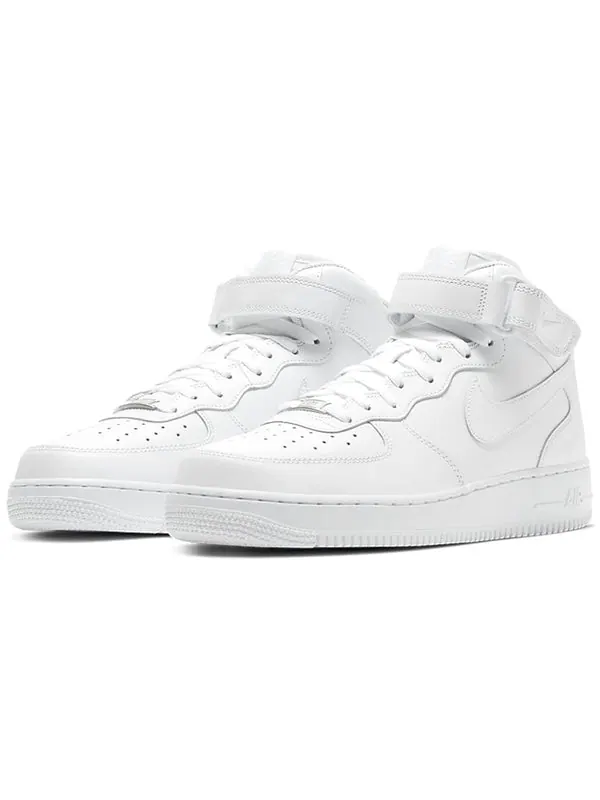 Кроссовки air force 1 mid '07 'white' Nike — изображение 4 из 4, белый
