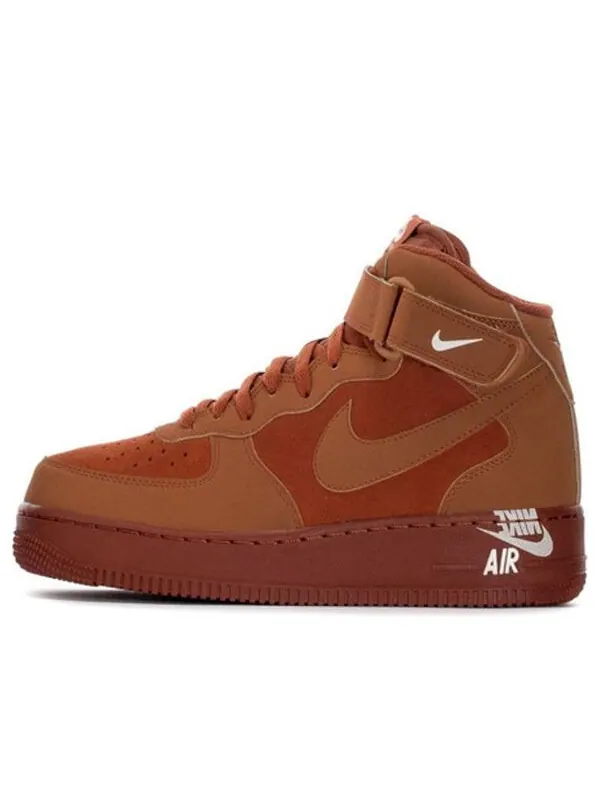 Кроссовки air force 1 mid '07 'orange' Nike — изображение 1 из 4, оранжевый