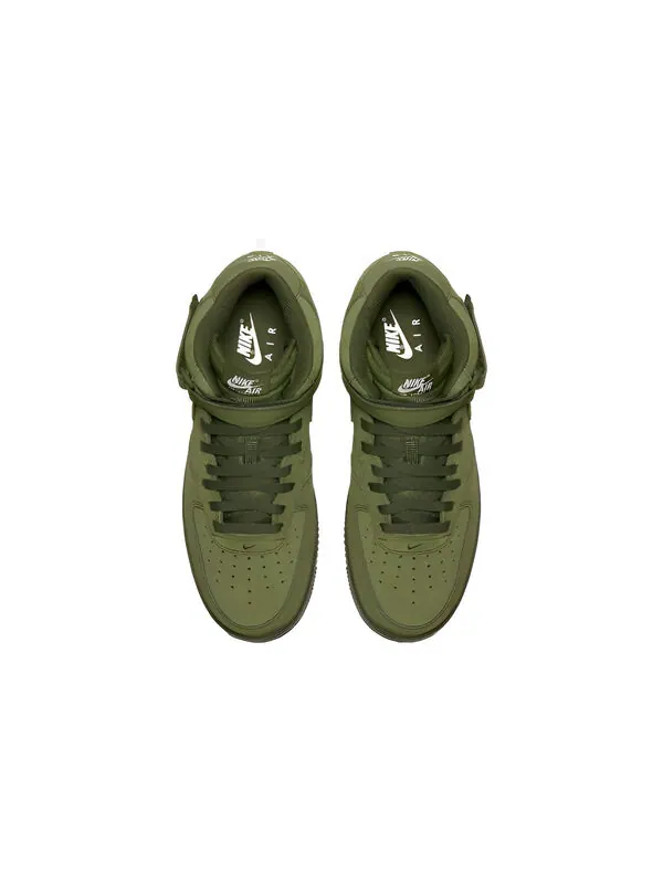Кроссовки air force 1 mid '07 'legion green' Nike — изображение 3 из 4, зеленый/белый/зеленый