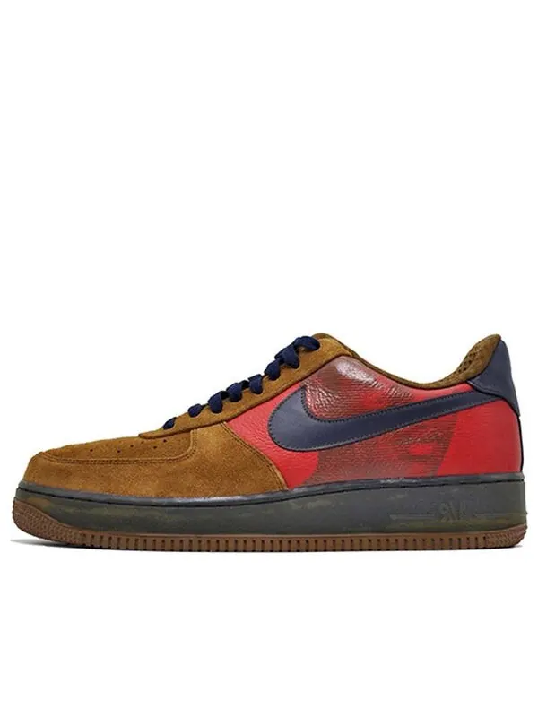 Кроссовки air force 1 премиум Nike — изображение 1 из 4, коричневый/красный