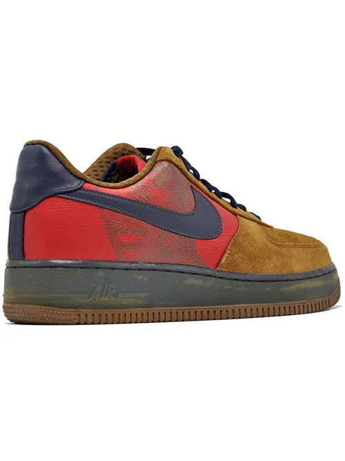 Кроссовки air force 1 премиум Nike — изображение 3 из 4, коричневый/красный