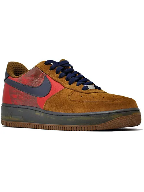 Кроссовки air force 1 премиум Nike — изображение 4 из 4, коричневый/красный