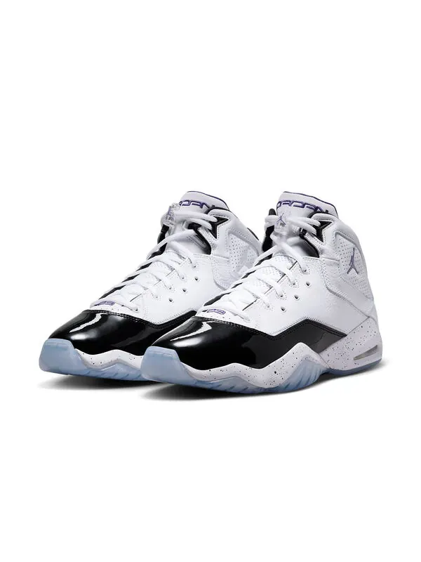 Кроссовки b'loyal 'white court purple' Air Jordan — изображение 3 из 4, белый