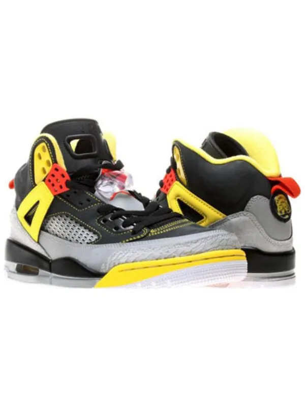 Кроссовки spizike 'metallic silver' Air Jordan — изображение 3 из 4, красный