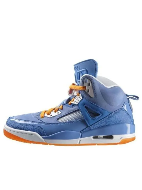 Кроссовки spizike Air Jordan — изображение 1 из 3, синий/белый/синий/желтый