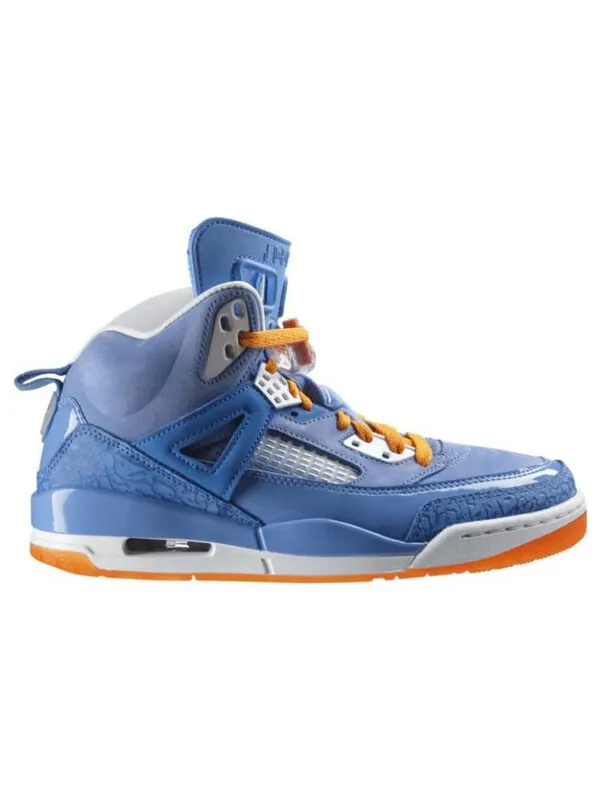 Кроссовки spizike Air Jordan — изображение 2 из 3, синий/белый/синий/желтый