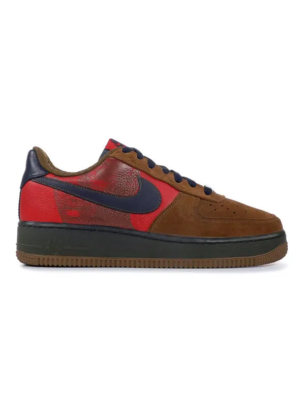 Кроссовки air force 1 premium ns Nike — изображение 2 из 3, коричневый/синий/красный
