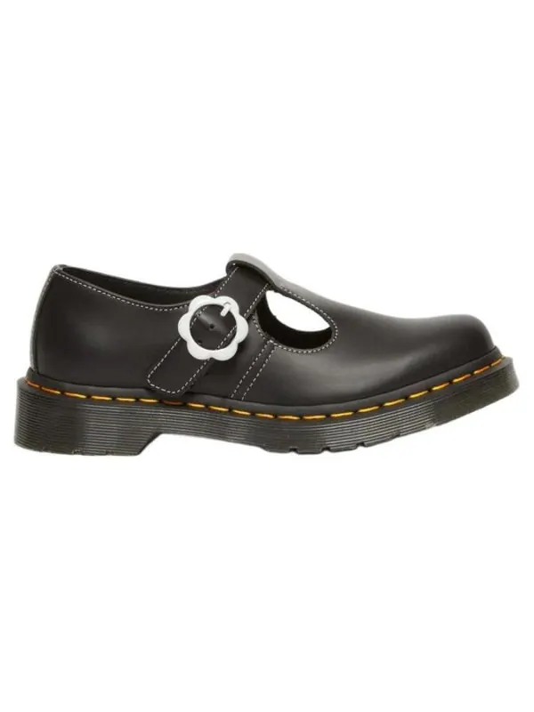 Кроссовки Dr. Martens Polley Smooth Leather Mary Janes — изображение 2 из 4, черный