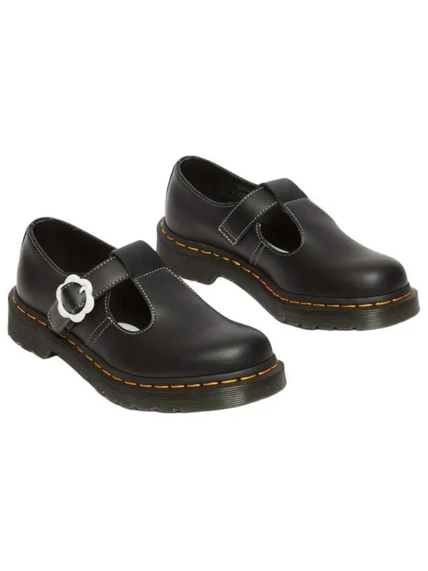 Кроссовки Dr. Martens Polley Smooth Leather Mary Janes — изображение 3 из 4, черный