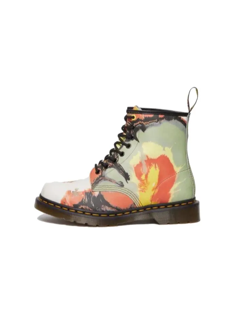 Ботинки Dr. Martens 1460 x Tate Decalcomania кожаные с принтом — изображение 2 из 5, мультиколор