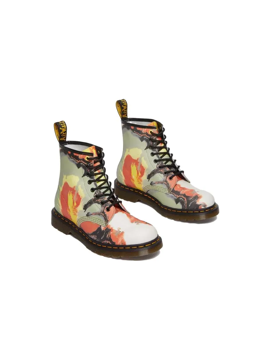 Ботинки Dr. Martens 1460 x Tate Decalcomania кожаные с принтом — изображение 4 из 5, мультиколор