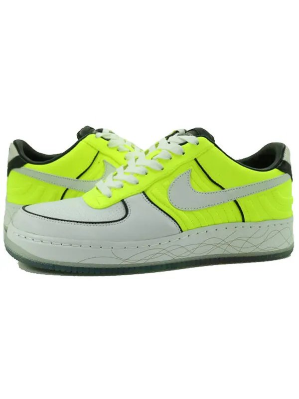 Кроссовки air force 1 low supreme i o Nike — изображение 3 из 4, белый/желтый
