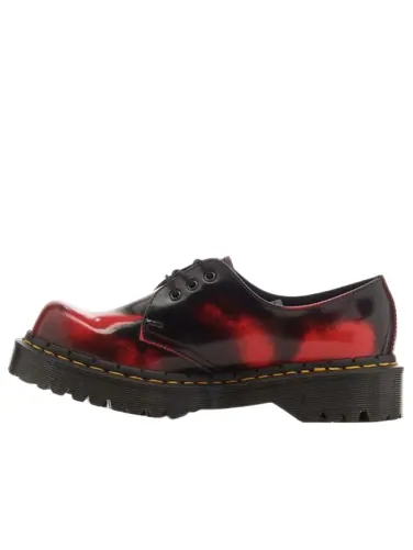 Ботинки Dr. Martens 1461 Bex 'Black Red', кожаные — изображение 1 из 6, черный/красный