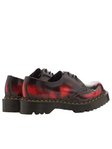 Ботинки Dr. Martens 1461 Bex 'Black Red', кожаные — изображение 3 из 6, черный/красный