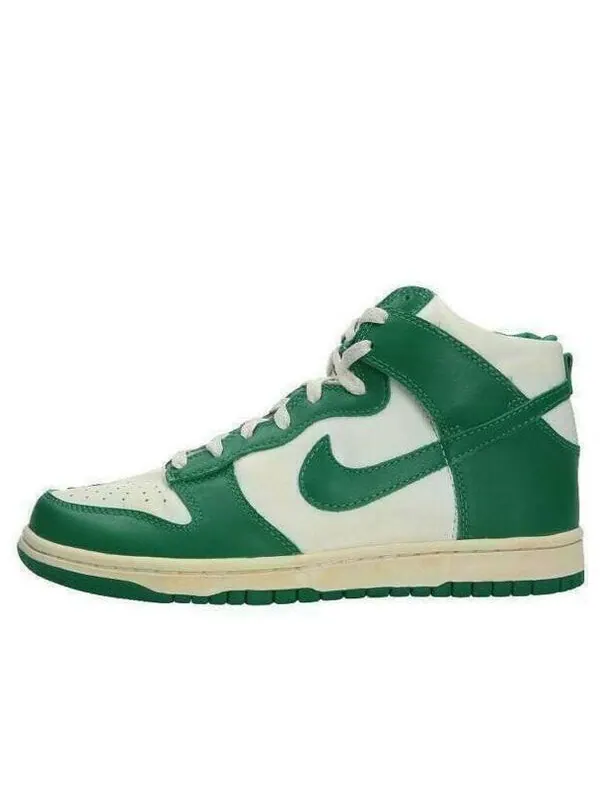 Кроссовки dunk high vintage 'green white' Nike — изображение 1 из 1, зеленый-натуральный