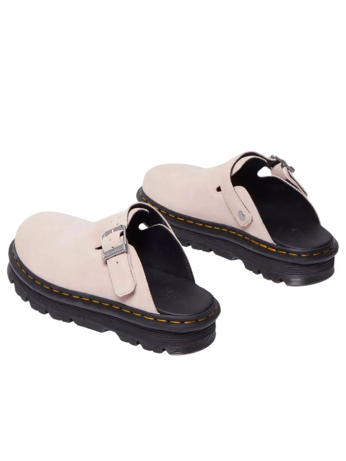 Мюли Dr. Martens Zebzag Suede Mules — изображение 2 из 5, розовый