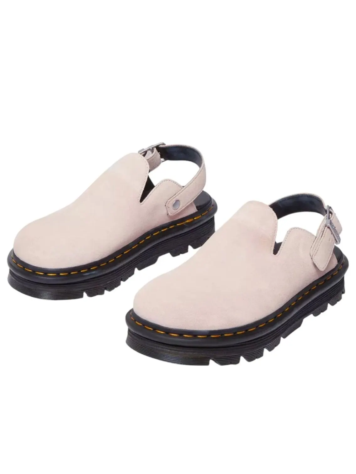 Мюли Dr. Martens Zebzag замшевые — изображение 4 из 5, розовый